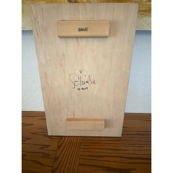 Willie Nelson Wood plaque “The Trouble Maker” - Picture 2 of 4